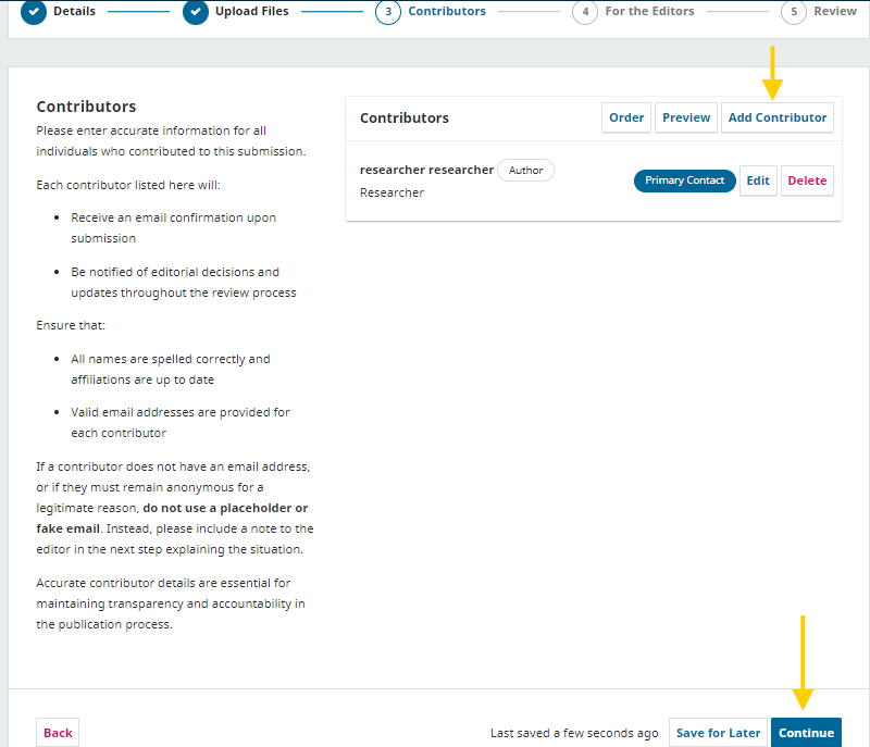 Add Contributors